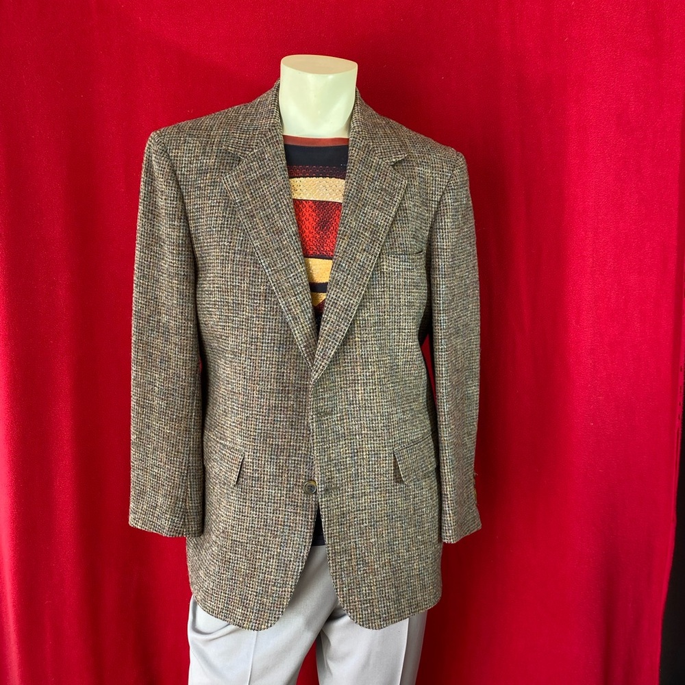 ELJO’S Pure wool, USA made, tan color men jacket